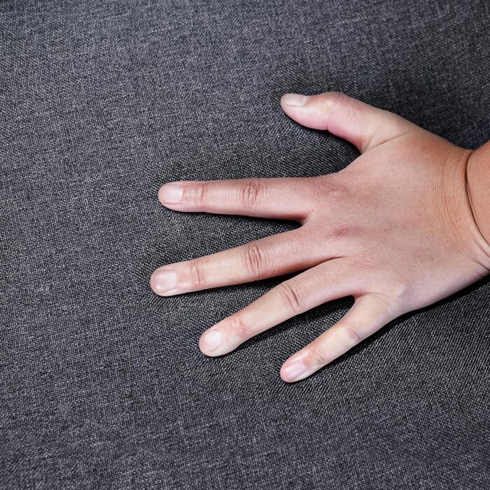 Крісло-реклайнер Bealife, розкладне крісло-ліжко, крісло-реклайнер для телевізора з функцією відкидання, крісло для відпочинку для вітальні, спальні, темно-сіре