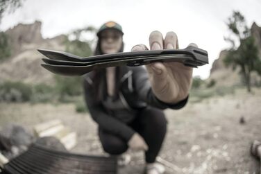 Багатофункціональний набір столових приборів Gerber, ComplEAT, чорний, 31-003464