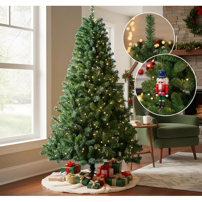 Штучна ялинка з металевою підставкою 150 см Homewit