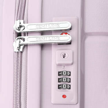 Валіза Semi Line 20' (S) Light Pink (T5793-1)