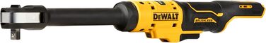 Акумуляторна тріскачка Dewalt 12V XR DCF503EN (3/8', безщітковий двигун, з подовженою шийкою тріскачки, 80 Нм для важких робіт із загвинчування, обертання за годинниковою стрілкою / проти годинникової стрілки, зі світлодіодним підсвічуванням, поставляєтьс