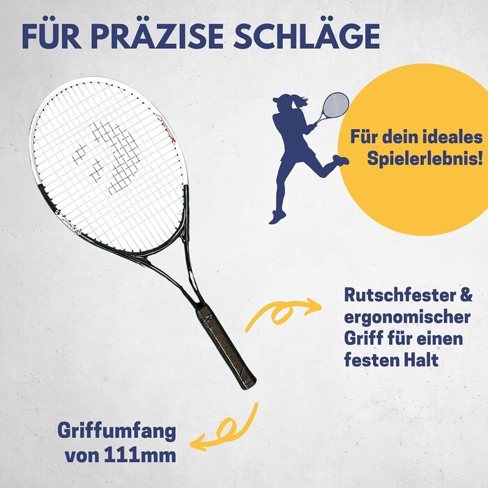 Тенісна ракетка XT-Power PRO 27" найлегша 250 г L3 для початківців алюміній + графіт діти підлітки дорослі у комплекті фірмовий чохол голова 105" XL sweet spot оригінал 2025