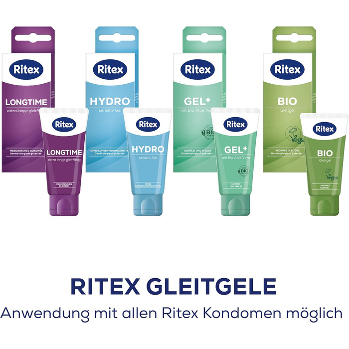 Гідрогель-лубрикант на водній основі Ritex Hydro Gel, 50 мл