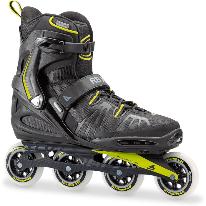 Роликові ковзани Rb XL Inline Skate 325 Black/Lime