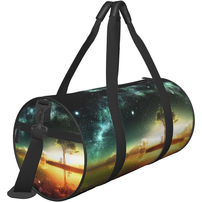 Дорожня сумка-циліндр Аніме Скай, спортивна сумка для чоловіків та жінок, сумка-мішок, спортивна дорожня сумка