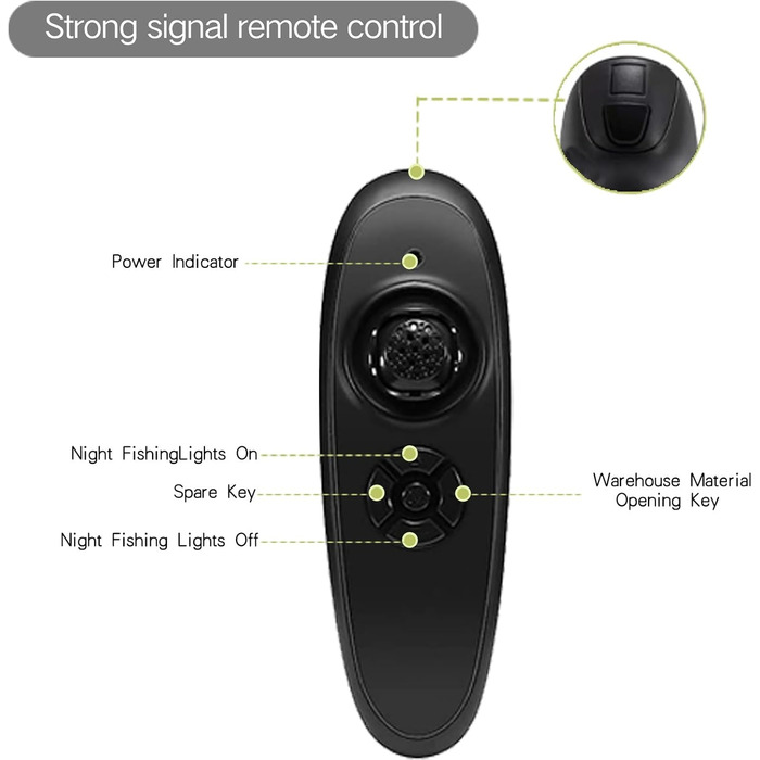 Човен для наживки YLLLLY, батареї ємністю 12000 мАг з човном для приманки великої ємності, дистанційне керування 500 м, завантажувальний бункер вагою 1,5 кг, стійкий до вітру та хвиль, із сумкою. Введіть антени, пропелери та інше