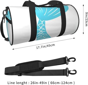 Дорожня сумка-мішок Хвіст Русалки, спортивна сумка для чоловіків та жінок, сумка для пляжу та спорту