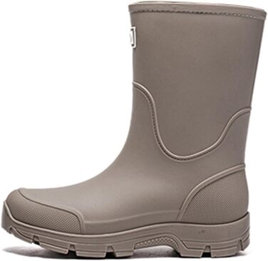 Чоловічі гумові робочі чоботи до середини литки, утеплені грязьові чоботи зі зручною спортивною підошвою для подорожей та походів, сірі, EU 40 2/3