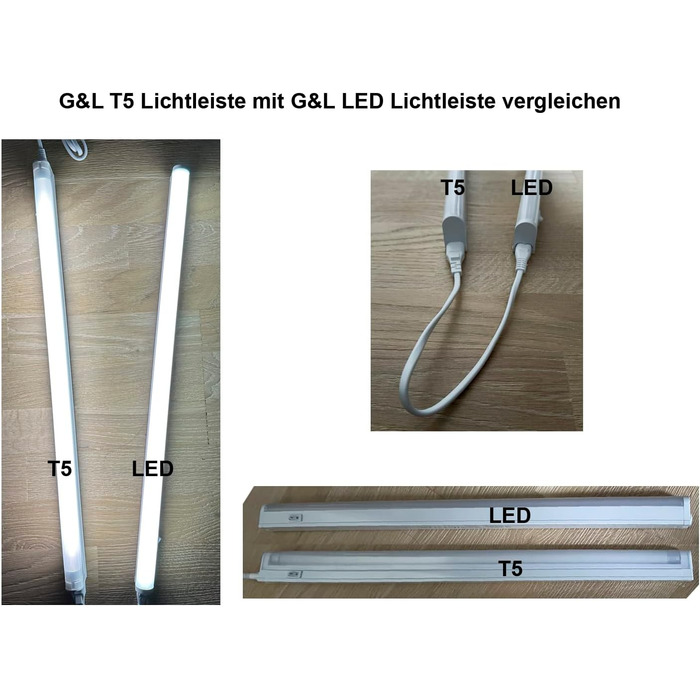 Світлодіодна панель для підконструкції (Lg. 540 мм), сумісна з лампою T5 13 Вт