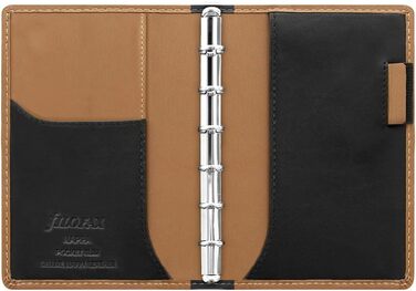 Органайзер Filofax 26032 Nappa Slimline Pocket, темно-коричневий/чорний