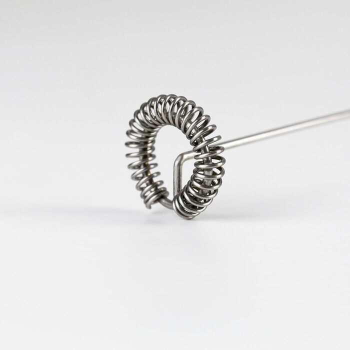 Піноутворювач для молока Caso Fomini, з пружиною з нержавіючої сталі та підставкою з нержавіючої сталі, для швидкого спінювання мо