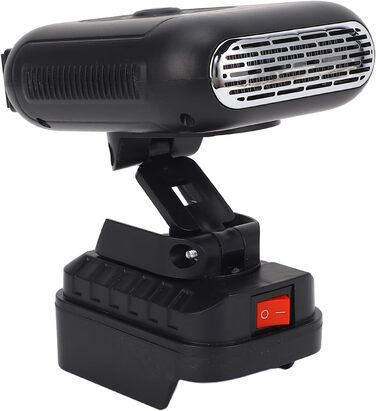 Портативний обігрівач кімнати Asixxsix, регульована температура від 30C до 80C, тихий обігрівач, настільний обігрівач з функцією повороту на 90, 2 USB-порти, для офісу та гуртожитку