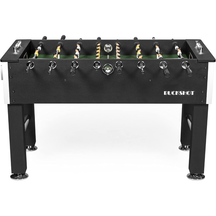 Настільний футбол Buckshot 147 x 77 x 89 см – Чорний