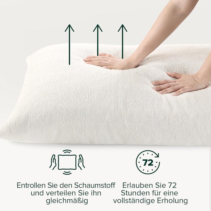 Крісло-шезлонг Zinus Ada, букле, металевий каркас з подушками з подрібненого пінопласту