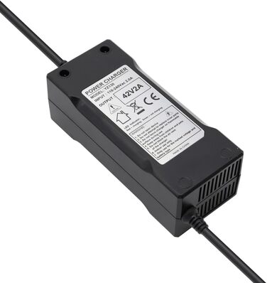 Зарядний кабель Abakoo для блоку живлення та зарядного пристрою 42 В 2 А для електричного велосипеда та скутера 36 В, замінює HP1202L3 з 3-контактним XLR