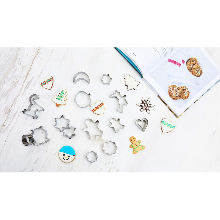 Формочки для печива 25 шт Amazon Basics