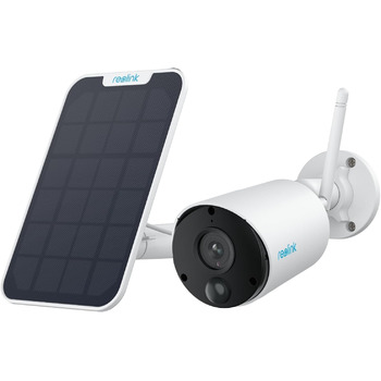 Камера спостереження Reolink 2K Outdoor Battery Argus Eco with Solar Panel, Wireless Solar WLAN Camera Outdoor with PIR & AI Detection, 2,4GHz Wi-Fi, IR Night Vision, Time Lapse, 2-Way Audio, weatherproof