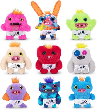 FUGGLER Baby Fugg, набір з трьох плюшевих фігурок, 9 см