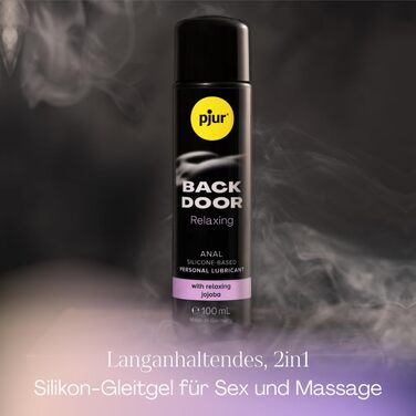 Силіконовий лубрикант для анального сексу Back Door Relaxing, 100 мл