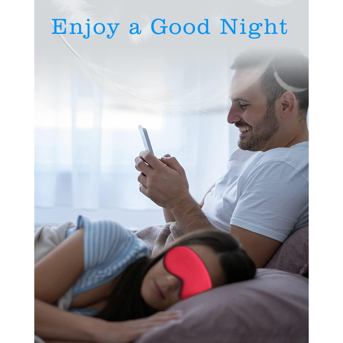 Шовкова маска для сну Barlixy для жінок, пов'язка на очі, покривало для очей, тіні для повік, маска для очей, 4 пачки, шовк, надзв