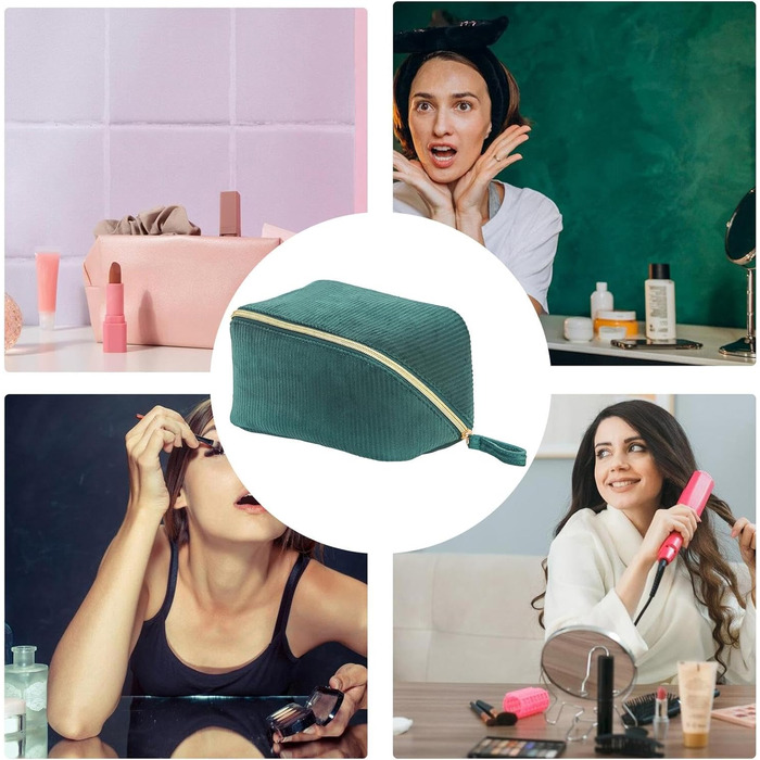 Органайзер для косметички Дорожній органайзер для макіяжу Косметичка велика Органайзер для косметичок великий, просторий і стильни