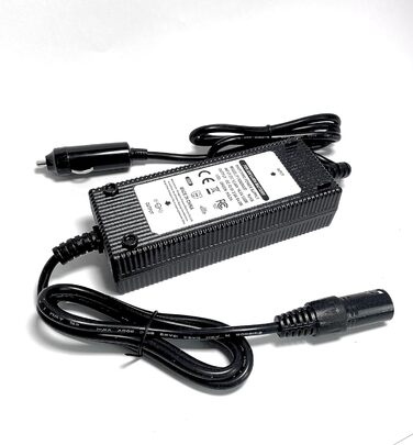 Автомобільний зарядний пристрій Enerpower DC-DC 12V-24V Li-Ion до 42V 2A для автофургонів, човнів, вантажівок тощо з різними роз&39ємами (XLR-5) XLR-5 (TranzX)