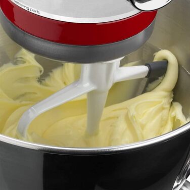 Молотки Flex Edge для KitchenAid, аксесуари KitchenAid, насадки для кухонних гаджетів для блендерів, миски для змішування для мисок на 11,4-5 літрів, молотки з силіконовими краями