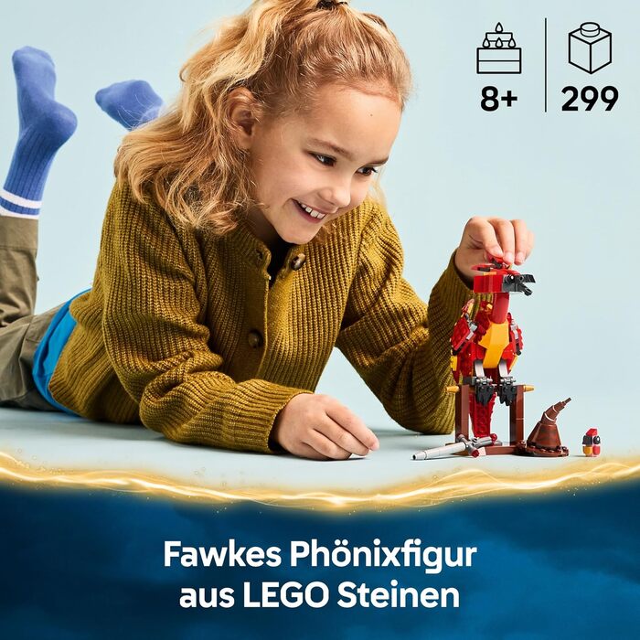Конструктор LEGO Harry Potter Фенікс Фоукс, 299 деталей