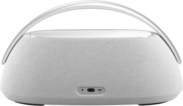 Колонка Harman Kardon Go Play 3 сірого кольору - портативна колонка з 8-годинним акумулятором і потужним басом сірого кольору