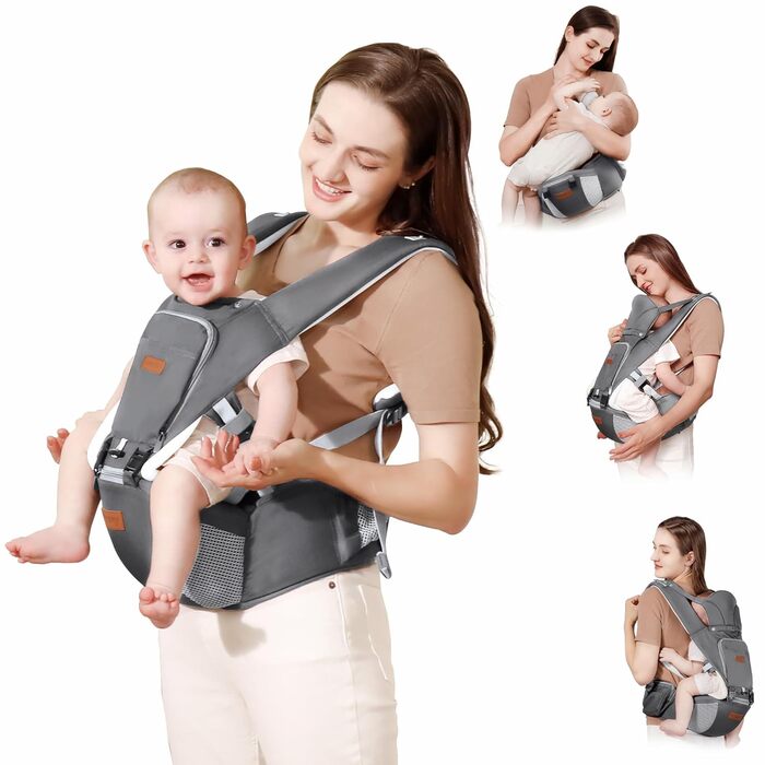 Переноска від 6 місяців besrey переноска вперед, сидіння на стегнах дитини, переноска, ремінь для перенесення, допомога для перене