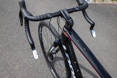 Набір дзеркал заднього виду ZEFAL Pack Spin 15 для шосейного велосипеда, складні дзеркала на рулі комплект із двох дзеркал заднього виду для велосипедів, які можна використовувати з обох боків (ліворуч або праворуч), з ударостійким дзеркалом, чорного коль