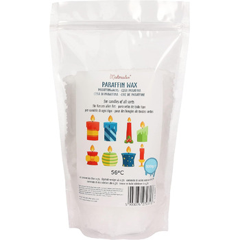 Парафін для свічок Materialix — 0.5 кг (гранули-пастилки)