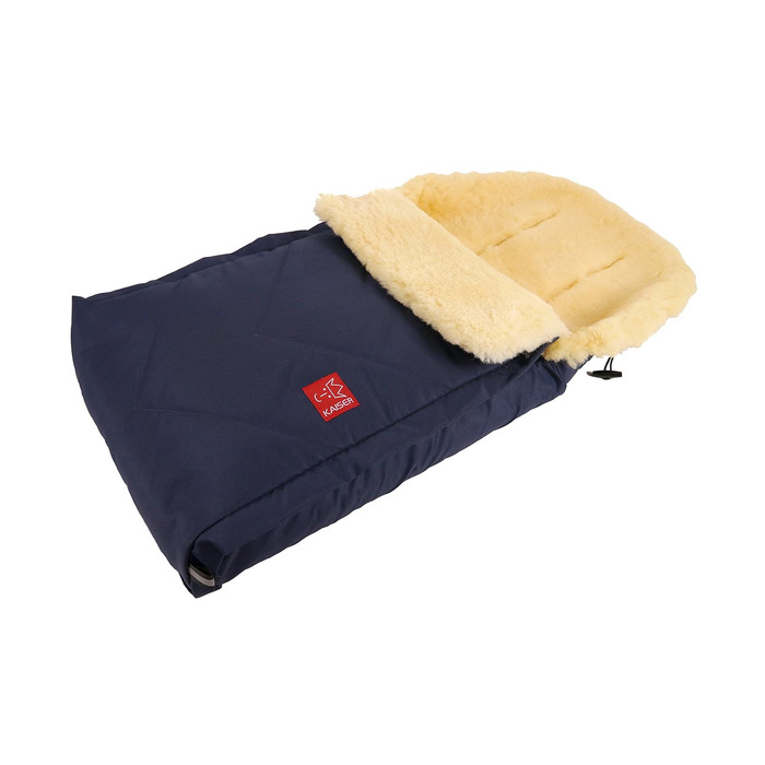 Муфта для ніг 'Dublas з натурального хутра, колір темно-синій, 6510322 -