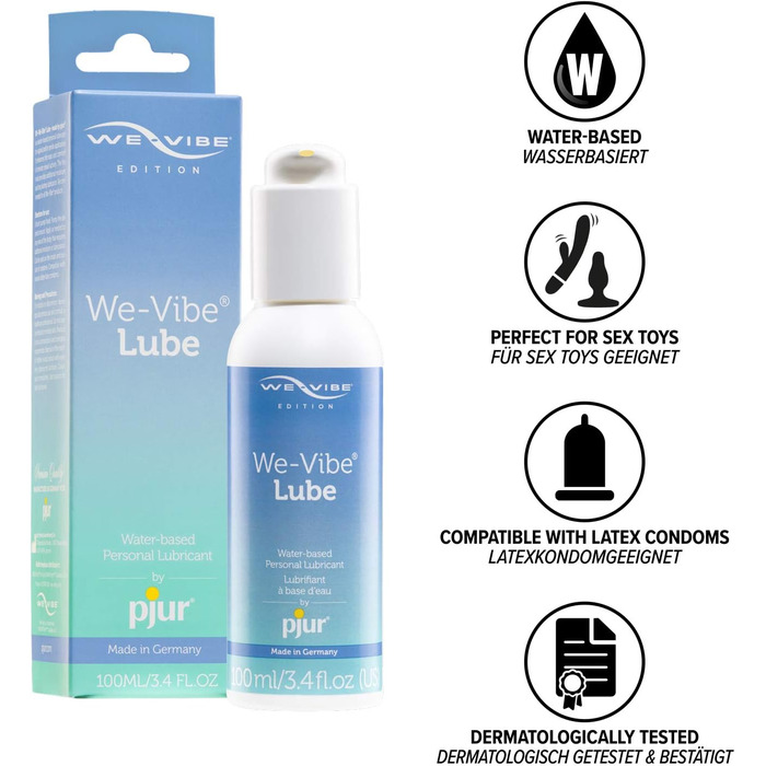 Водний гель-лубрикант We-Vibe Lube by pjur, 100 мл