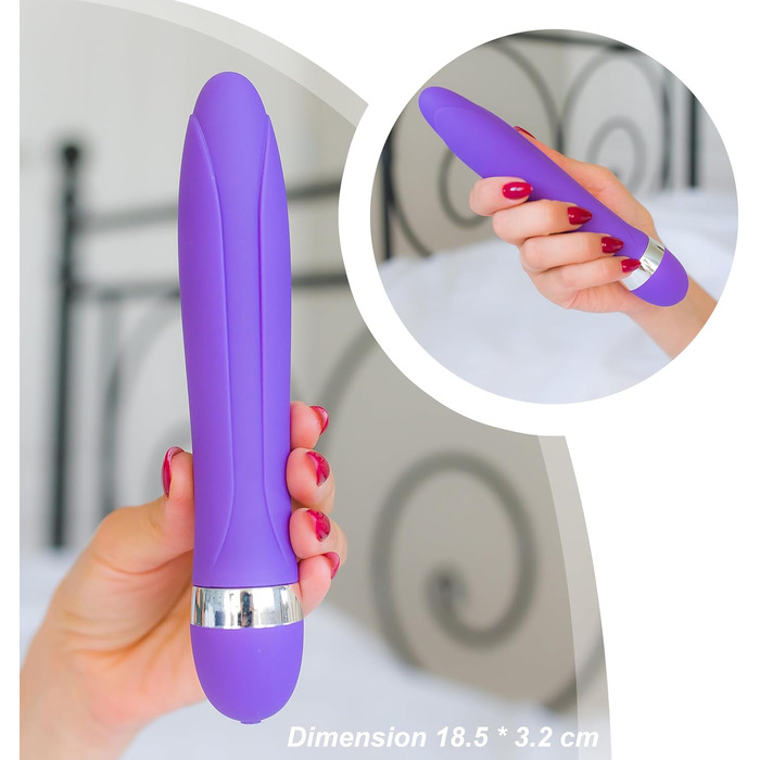 Вібратор для жінок Future of your pleasure Sensual довжина 18,3 см, діаметр 3 см, багаторівнева вібрація, водонепроникний