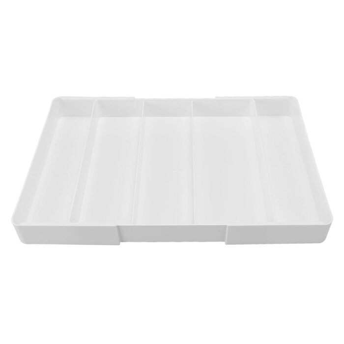 Роздільники для шухляд з ABS-пластику, універсальний органайзер для шухляд, простий дизайн для кухні, спальні та офісу - міцне сховище, проста організація, практичність для