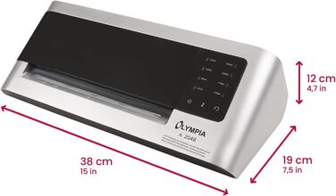 Ламінатор Olympia A 2048 для формату A4, 80 - 250 мікрон, 3011