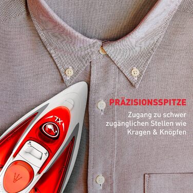 Парова праска 2800 Вт 45 г / хв. автоматичне регулювання подачі пари 230 г / хв. посилення подачі пари 3 парові зони вертикальна п