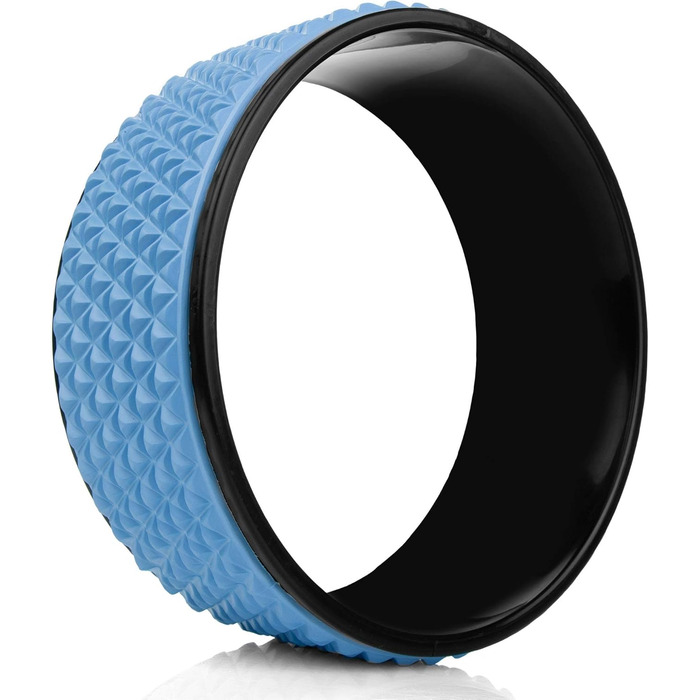 Колесо для йоги SPOKEY LEDA з масажною поверхнею, Ø 33 см, ширина 13 см Кільце для йоги для початківців та досвідчених практиків Ідеально підходить для стабілізації та розтяжки під час занять йогою