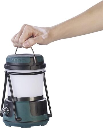 Ліхтар для кемпінгу з зарядним пристроєм 3-в-1 акумуляторний світлодіодний кемпінговий ліхтар до 800 люменів, із зарядним пристроєм, CCT (світлодіодний кемпінговий ліхтар із акумуляторною батареєю для кемпінгу, настільна лампа з батареєю)