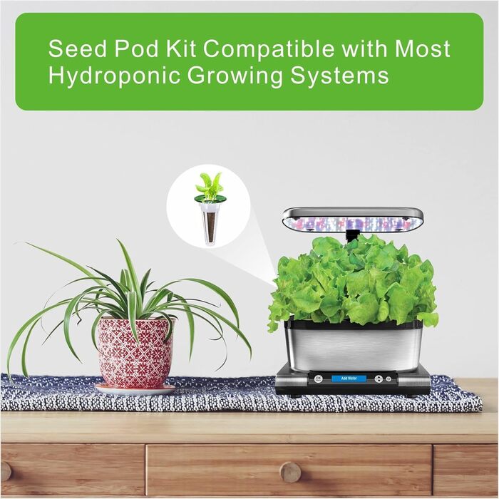 Губки для росту Rigute, 12, набір систем для гідропонного вирощування, включаючи 30 шт. Гідропонного кошика для посадки, 30 шт. Гідропонних ізольованих кришок, 30 шт. Губки для рослин, 30 шт. етикеток