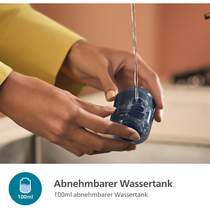 Паровий випрямляч Philips серії 7000 - 1500 Вт, подача пари 28 г/хв, OptimalTEMP, металева підошва, знімний резервуар на 100 мл. У