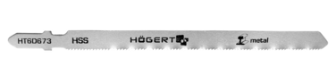 Полотно для електролобзика по металу, чистий рез, (уп/5 шт) HOEGERT 132 (HT6D673)