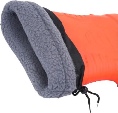 Чоловічі гумові чоботи до коліна, водонепроникні, з EVA, теплі, захисне взуття для використання на вулиці, гумові чоботи для активного відпочинку, риболовлі, помаранчеві, розмір 43 EU