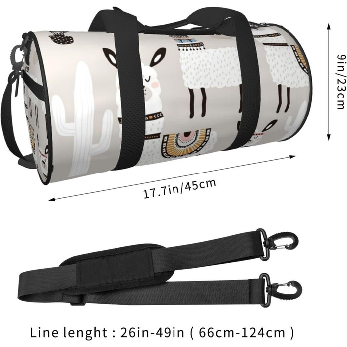 Яскрава дорожня сумка Жирафчик спортивна сумка для чоловіків та жінок, пляжна сумка, сумка для подорожей