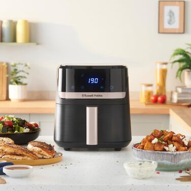 Аерофритюрниця Russell Hobbs Satisfry Rapid Air Fryer, 4,3 л, чорна