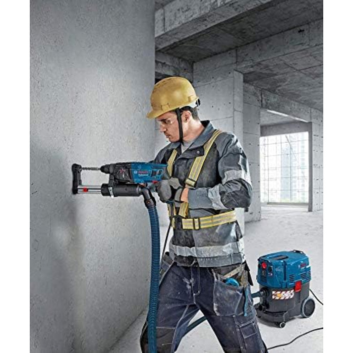 Перфоратор Bosch Professional GBH 2-21 (з SDS plus, вкл. додаткову рукоятку, шліфувальну шкурку, обмежувач глибини, кейс) без прил