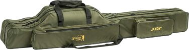 Сумка для вудилищ Jaxon 2/3 відділення чохол для вудилищ сумка для риболовлі 9 варіантів 100-160 см (140 см/2 відділення/UJ-XAT140)
