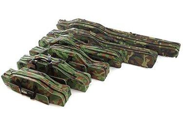 Рибальська сумка, сумка для вудки, чохол для вудки, рибальський кейс, сумка рибалки (2 відділення), 1 м