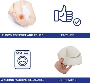 Протипролежнева подушка для п&39яти Mobiclinic, права, лікоть, п&39ята, європейський бренд, подушка для зняття тиску, подушка для п&39яти, один розмір, регульована, можна прати, синя